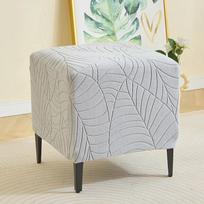 1 Seater Leaves Pattern Recliner Sofa Cover Stretch Relax Armchair Cover Split Non-Slip Single Sofa Slipcover for Living Room 1 Seater