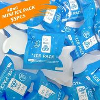 Reusable Self-Absorbing Ice Pack No Water Injection Needed for Cooler Bags and Food Delivery 100pcs