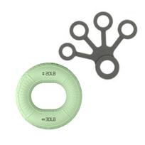 Grip Strength Training Hand Grip Finger Muscle Training Exercise Rehabilitation žalia