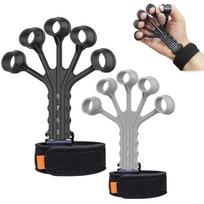 Hand Grip Grip Strength Training [2024 Enhanced Edition Finger Power] pilka spalva