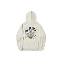 Li Ning x Steven Harrington Skateboard Collection Sweatshirt Men's Ecru AWDTD07-4 XXL