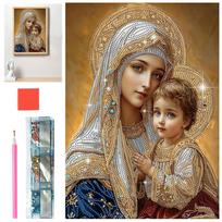 5D Diamond Art Painting Kits For Adults,religious Themes Special Shape Crystal Diamond Partial HandmadeKits For Home Decor Art G