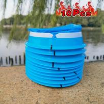 10-Pack Leak-Proof Portable Vomit Bags - Comfortable Travel Sickness Bags for Morning Sickness, Car Vomiting - Household Cleaning Essentials mėlyna