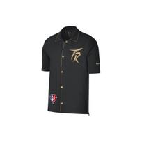 Nike NBA Toronto Raptors T-shirt Black/Brown Men Streetwear DB2472-010 M