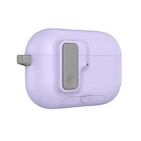 Earbud Protective Case for AirPods Pro 3 Charging Case Portable Shockproof Wireless Earphone Cover for AirPods 3 violetinė
