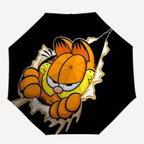1pc Garfield Cat Windproof Automatic Umbrella, Lightweight for Women/Men, Perfect Christmas Gift a0811223
