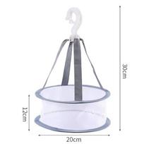 Herb Drying Rack Folding Mesh Hanging Basket Dryer Net 2Layer Herb Dryer Mesh Hanging Drying Basket For clothing Food Air Drying