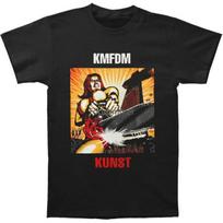 Kmfdm Men'S T Shirt Medium Black S juoda