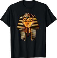 Karalius Faraonas Tutanchamonas Karalius Tutas Faraonas Senovės Egipto Marškinėliai Unisex Marškinėliai XXL