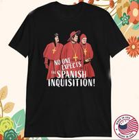 Monty Python Niekas Nesitiki Ispanų Inkvizicijos Marškinėliai dydis S5XL Unisex Marškinėlis XXL