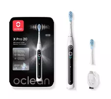 Oclean X Pro 20 elektrinis dantų šepetėlis, Baltas