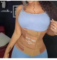 Hot Sale Custom Logo Abdominal Control Velcro Waist Trainer Support Belly Sports Waist Cincher Postpartum Maternity with 3 Belts Xxs ruda
