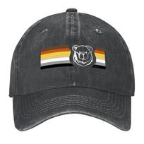 ROBUST BEAR BANDS WHITE COMMUNITY Baseball Cap Sunhat Uv Protection Solar Hat Golf Hat Unique Hats Ladies Men's