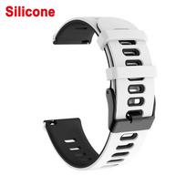 Leather Silicone Bracelet For Amazfit GTR 47mm Strap For Amazfit Balance / Bip 5 / GTR2 / GTR 2e / GTR 3 pro / GTR 4 Watchband 22mm Universal Strap