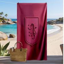 Aston Villa Football Print Beach Towel, Large Soft Quick Dry Towel for Beach Camping Swimming 70cmx140cm(27x55inch)