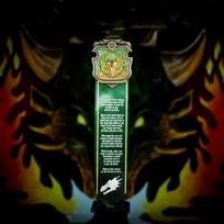 Salamander Brooch Pendant Flaming Embers Morale Badge Tactical Lapel Pin