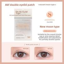 AKF Double Eyelid Patch, Invisible, Natural, Without Trace, Durable.makeup Tools Eyelids Tape Eyelid Lifter Strips EyelidTaping