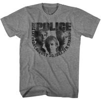 The Police Saturday August 20th 1983 JFK Stadium Men's T Shirt Concert Merch S