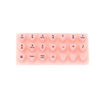 Non-Stick Nail Silicone Keycap Sticker Soft Waterproof Reusable Keyboard Protector for PC Laptop Gaming Office Use A9