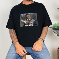 Dabar Kith Mike'o Tysono Balandžių Marškinėlis Memas Mike'as Tysonas Bokso Unisex Juodi Marškinėliai M