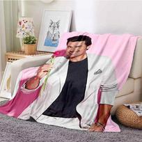 3D Spausdintas Chayanne Puerto Riko Lotynų Pop Dovana Antklodė, Minkštas Plonas Antklodė Namams Miegamajam Lovai Sofai Kelionei Iškylai Dangalas Vaikams 75cmx90cm