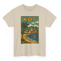 Kos T-Shirt Unisex: Retro Greece Tee L