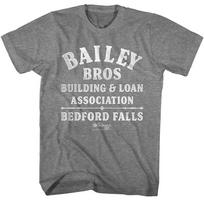 It's A Wonderful Life 1947 Movie Bailey Bros Building & Loan Men's T Shirt M
