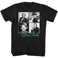 Bing Crosby 4 Different Square Photo's Men's T Shirt Jazz Music Movie Merch M