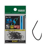 Yarie No.727 MK Hook Sharp No. 7 Nano Teff No. 7 juoda