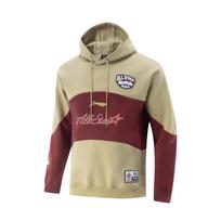 Li Ning CBA Sweatshirt Men's Rattan Khaki/Dark Burgundy AWDVD33-1 L