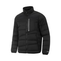 Li Ning Down Jackets Men's Black Stand Collar Thickened AYMV165-4 XL