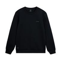 Li Ning Sweatshirts Men's Black Crew Neck Moderate AWDV969-4 XL