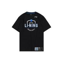 Li Ning Sports Basketball Collection T Shirt Men's Black ATSS831-1 L