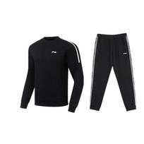 Li Ning Casual Sportswear Unisex Black AWDU915-1+YKLU333-1 M