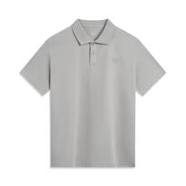 Li Ning China Color Series Polo Shirt Men's Ultimate Gray APLV083-20 S