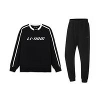 Li Ning Casual Sportswear Unisex Black+Black AWDU941-1+AKL73-4 XL