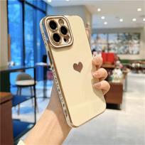 Prabangus Glitter Love Heart minkštas silikoninis dėklas, skirtas Samsung Galaxy A04S A14 A24 A34 A54 A23 A53 A13 A52 5G 4G S20 S21 S22 S23 Ultra Plus Bling TPU dangtelis For Samsung Galaxy A24 4G juoda