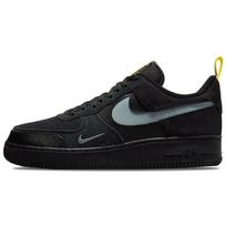 Nike Air Force 1 Low Cut Out Swoosh - Black Men Sneakers DO6709-001 41