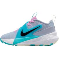 Nike Team Hustle D 12 PS Ghost Dusty Cactus Kids Sneakers Blue Volt-Tint Black HF6280-007 28.5