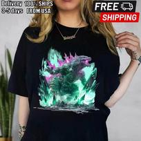 Godzilla x Kong The New Empire 2024 Shirt, Movie Fans Shirts Unisex T-Shirt S
