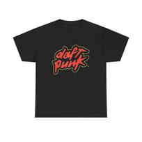 Daft Punk Marškinėliai EDM Techo Turo Prekės Koncerto Grafika NAUJAS!!! Unisex sunkus medvilninis 4XL
