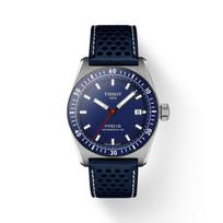 Tissot Leather Strap blue Dial Men's Fashion Watch T149.407.16.041.00 mėlyna