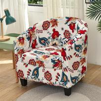Split Armchair Cover Elastic Spandex Sofa Slipcovers With Seat Cushion Covers For Living Room