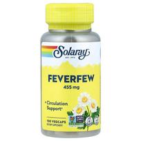 Solaray Feverfew 455mg Veg Capsules, 100 Counts 100 pcs - 1 ea