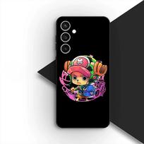 Telefono dėklas Samsung Galaxy S22 S21 S20 FE Ultra Plus A07 A17 A15 A16 A25 A57 A37 Minkštas dėklas Luffy Tony Chopper One Pieces Samsung S22Ultra gray
