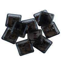 10Pcs 1U Grid Blank Black Backlit Replacement Keycaps Compatible For Logitech G813 G815 G913 G915 G913 Tkl G915 Tkl Keyboard as the picture