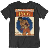 Ring Magazine August 1947 cover Sugar Ray Robinson Boxing Fan T Shirt Unisex T-Shirt S