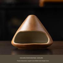 Vintage Ceramic Mount Fuji Incense Burner