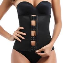 Shapewear Tummy Slimming Belt for Girls Sexy Zipper Waist Training Corset with Sauna Sweat Effect Xs juoda