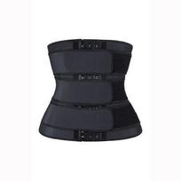 Factory Supply Adjustable 3 Belts Neoprene Sauna Corset Waist Train Trainer for Women S juoda